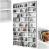 tectake CD-Regal Medienregal Christel in Holzoptik 180x102x23,5cm, Sammlerset 1-tlg, höhenverstellbare und herausnehmbare Zwischenböden Bild 4