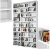 tectake CD-Regal Medienregal Christel in Holzoptik 180x102x23,5cm, Sammlerset 1-tlg, höhenverstellbare und herausnehmbare Zwischenböden Bild 5