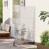 vidaXL Sichtschutz Grau 100 x 50 x 180 cm Stahl 868560 Bild 3