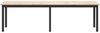 vidaXL Bank Natur 160 x 35 x 45 cm Massives Kiefernholz 892775 Bild 5