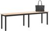 vidaXL Bank Natur 160 x 35 x 45 cm Massives Kiefernholz 892775 Bild 3
