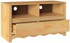 vidaXL TV-Schränk Drammen Eiche 99 x 43 x 55 cm Massivholz Kiefer 42003042 Bild 5