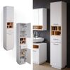 Vicco 'Beatrice' Hochschrank, Spanplatte, 38 x 190 x 30 cm, Weiß / Sonoma Eiche Bild 2