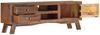 vidaXL TV-Schrank 110 x 30 x 40 cm Raues Mangoholz [328303] Bild 2