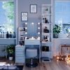 Schminktisch Conrada Weiß 80 cm mit LED Beleuchtung und Hocker Vicco Bild 4