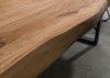 Baumtisch Sheesham 200x100x77 natur gebeizt / U-Beine anthrazit matt FREEFORM 5 Bild 5