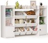 Bealife Spielzeugtruhe Kinderregal mit 8 Boxen, weiß Bild 4