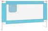 Kleinkind-Bettschutzgitter Blau 140x25 cm Stoff Bild 2