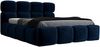 Polsterbett MONAKO 120x200 mit Matratze, Bettkasten und Lattenrost. Farbe: Blau 11 Bild 4