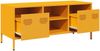 vidaXL TV-Schrank Senfgelb 101,5x39x43,5 cm Kaltgewalzter Stahl 851301 Bild 5