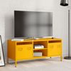 vidaXL TV-Schrank Senfgelb 101,5x39x43,5 cm Kaltgewalzter Stahl 851301 Bild 3