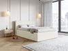 Selsey 'Lucera' Polsterbett mit Chenille-Bezug und Stauraum, creme, 180x200 cm Bild 2