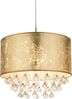 Hängeleuchte Esszimmer LED Pendelleuchte Wohnzimmer Hängelampe Gold HL4453 Bild 4