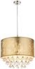 Hängeleuchte Esszimmer LED Pendelleuchte Wohnzimmer Hängelampe Gold HL4453 Bild 3