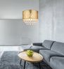 Hängeleuchte Esszimmer LED Pendelleuchte Wohnzimmer Hängelampe Gold HL4453 Bild 2