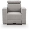 Sessel Fernsehsessel CANTON in Stoff Camelia Hellgrau Bild 2