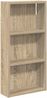 vidaXL Badezimmer-Wandschrank mit Regal Sonoma-Eiche 30 x 10 x 60,5 cm 889321 Bild 2