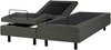Verstellbares Bett ohne Kopfteil Stoff CASTELLAN 160 x 200 cm Dunkelgrau Bild 1