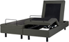 Verstellbares Bett ohne Kopfteil Stoff CASTELLAN 160 x 200 cm Dunkelgrau Bild 5