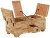 vidaXL Couchtisch Massivholz Mango 80x40x35 cm 247327 Bild 2