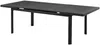 Vente-unique - NAURU Garden dining set Metall Grau - B 100 cm x H 76 cm x L 180 cm240 cm Bild 4