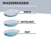 XDREAM Wasserkissen Kopfkissen, 40x80 cm und 50x70 cm, inkl. Fülltrichter, 1-tlg, individuelle Stützwirkung durch anpassbare Füllmenge, Auslaufschutz Bild 2