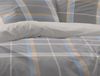 Irisette Sky Mako-Satin Bettwäsche 135x200 Karo Wende grau gelb 8422-11 Bild 2