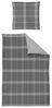 Irisette Sky Mako-Satin Bettwäsche 135x200 Karo Wende grau gelb 8422-11 Bild 4