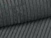 Vente-unique - AMELIA Pouf SamtStoff Grau - B 69 cm x H 42 cm x L 102 cm Bild 3
