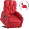vidaXL Relaxsessel mit Aufstehhilfe Elektrisch Rot Kunstleder 3204791 Bild 2