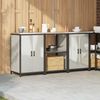 vidaXL Aufbewahrungsset für die Küche 3 pcs Silber Verzinkter Stahl 3392699 Bild 4