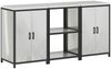 vidaXL Aufbewahrungsset für die Küche 3 pcs Silber Verzinkter Stahl 3392699 Bild 2