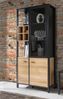 Vitrine >Hialeah< in Riviera Eiche - 86,3x193,9x40,2cm (BxHxT) Bild 2