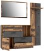 Wandspiegel >Salford< in Old Wood Vintage - 120x70x1.8cm (BxHxT) Bild 3