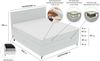 99rooms Maximus Boxspringbett 140x200 cm Strukturstoff NEVE Hellgrau Bild 2