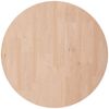 vidaXL Runde Tischplatte Ø50x4 cm Unbehandeltes Massivholz Eiche 342909 Bild 2
