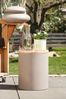 Leuchttisch Hocker Shining Drum Beistelltisch (taupe Solar ) Bild 4