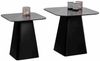 Satztisch >Lissi< (2er-Set) in schwarz, Metall - 50x46x50cm (BxHxT) Bild 4