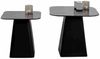 Satztisch >Lissi< (2er-Set) in schwarz, Metall - 50x46x50cm (BxHxT) Bild 2