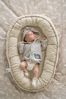 Julius Zöllner Kuschelnest NIDO Musselin, 100% Musselin-Baumwolle, gefüllt mit Hohlfaserflocken aus 100% Polyester sand, Bild 4