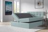 99rooms Cesar Boxspringbett Velours 120x200 cm Silber Bild 4