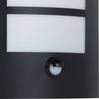 Eglo 99568 Wandleuchte CITY Stahl verzinkt schwarz / Kunststoff weiß L:23,5 11 H:26cm IP44 mit Sensor Bild 4