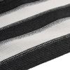 vidaXL Zaunblende Anthrazit und Weiß 1,8x10 m HDPE 75 g/m² 4003662 Bild 5