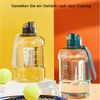 TUWENA Trinkflasche 2,3-L-Wasserflasche mit großem Fassungsvermögen, Sport-Wasserflasche Bild 4