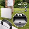 Casaria Buffettisch Gartentisch Klappbar 183cm Weiß - 2er Set Bild 5