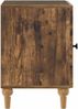 vidaXL Nachttisch Geräucherte Eiche 43 x 34,5 x 50 cm Holzwerkstoff 894115 Bild 5