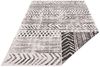 In- & Outdoor Wendeteppich Biri Schwarz Creme - 160x230x0,5cm Bild 3