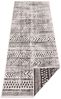 In- & Outdoor Wendeteppich Biri Schwarz Creme - 160x230x0,5cm Bild 4