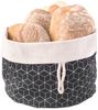 METALTEX 239250000 Faltbarer Brotkorb mit Knopf-Verschluss, Baumwolle / Aufbewahrungsbeutel für Brot Bild 2