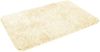 KiNZLER Badematte Chaozhou, Badvorleger, Badezimmer Teppich, Höhe 20 mm, rutschhemmend beschichtet, fußbodenheizungsgeeignet, Polyester, rechteckig, Badteppich, Uni Farben, weich, als rechteckig, rund & Set erhältlich Bild 2